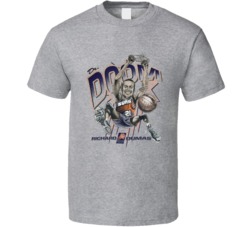 Richard Dumas Dr Doom Retro Phoenix Basketball Caricature T Shirt