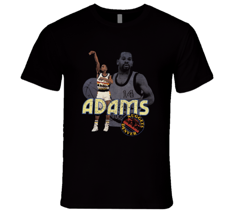 Michael Adams Denver Basketball Retro Sports T Shirt Michael Adams Denver Basketball Retro Sports T Shirt