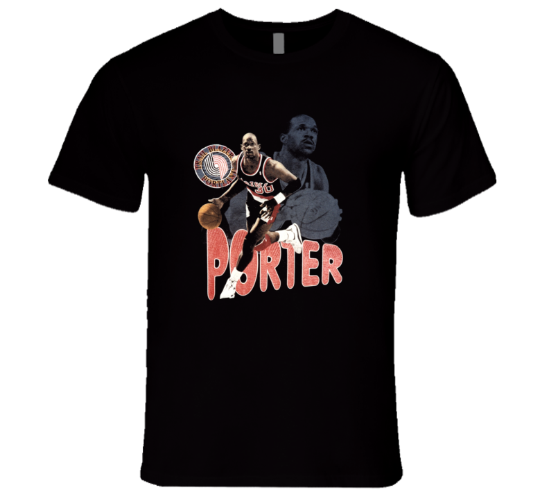Terry Porter Portland Basketball Retro Sports T Shirt Terry Porter Portland Basketball Retro Sports T Shirt