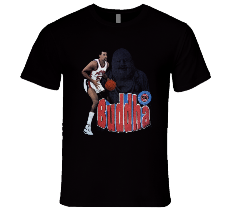 James Buddha Edwards Detroit Basketball Retro Sports T Shirt James Buddha Edwards Detroit Basketball Retro Sports T Shirt