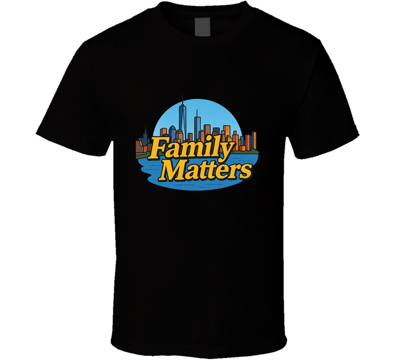 Family Matters Retro 90's Tv Show Entry Sitcom T Shirt