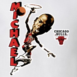 Michael Jordan Retro Basketball Caricature T Shirt 83061