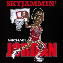 Michael Jordan Retro Basketball Caricature T Shirt 99360