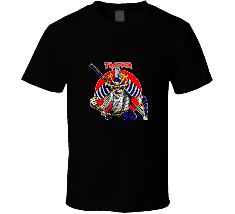 Iron Maiden The Samurai Trooper T Shirt Iron Maiden The Samurai Trooper T Shirt
