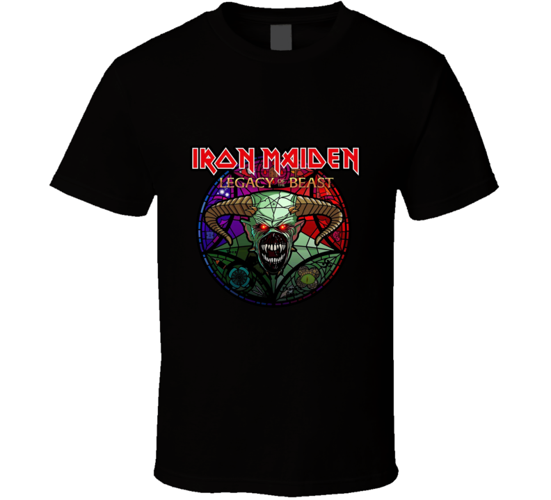 Iron Maiden Legacy Of The Beast Logo T Shirt Iron Maiden Legacy Of The Beast Logo T Shirt