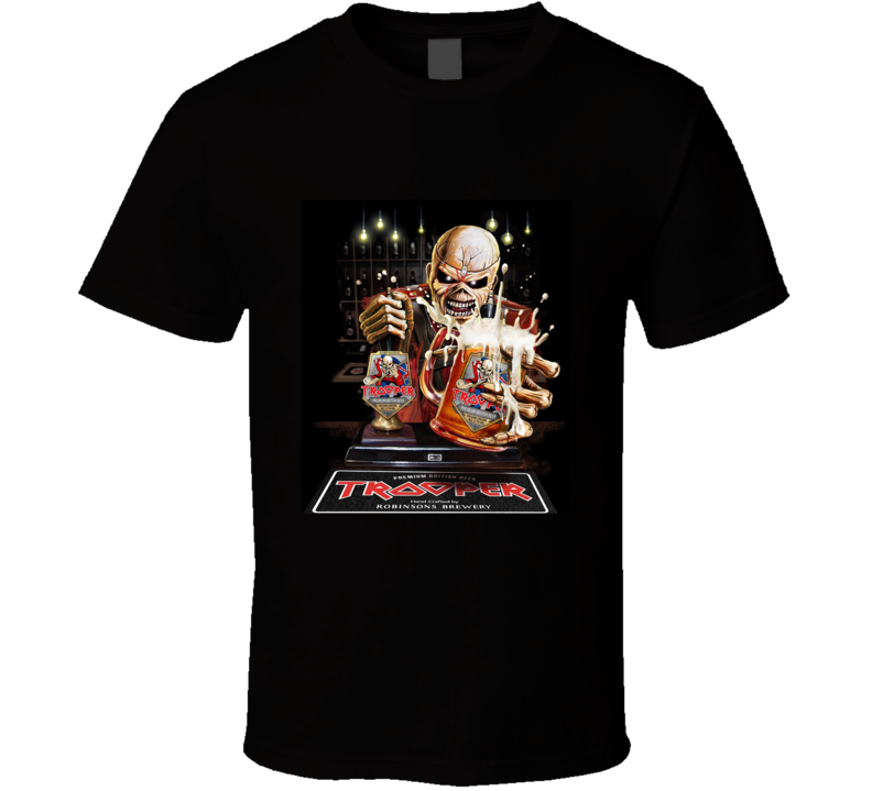 Robinsons And Iron Maiden Trooper Tour Parties The Beer Is Here T Shirt Robinsons And Iron Maiden Trooper Tour Parties The Beer Is Here T Shirt