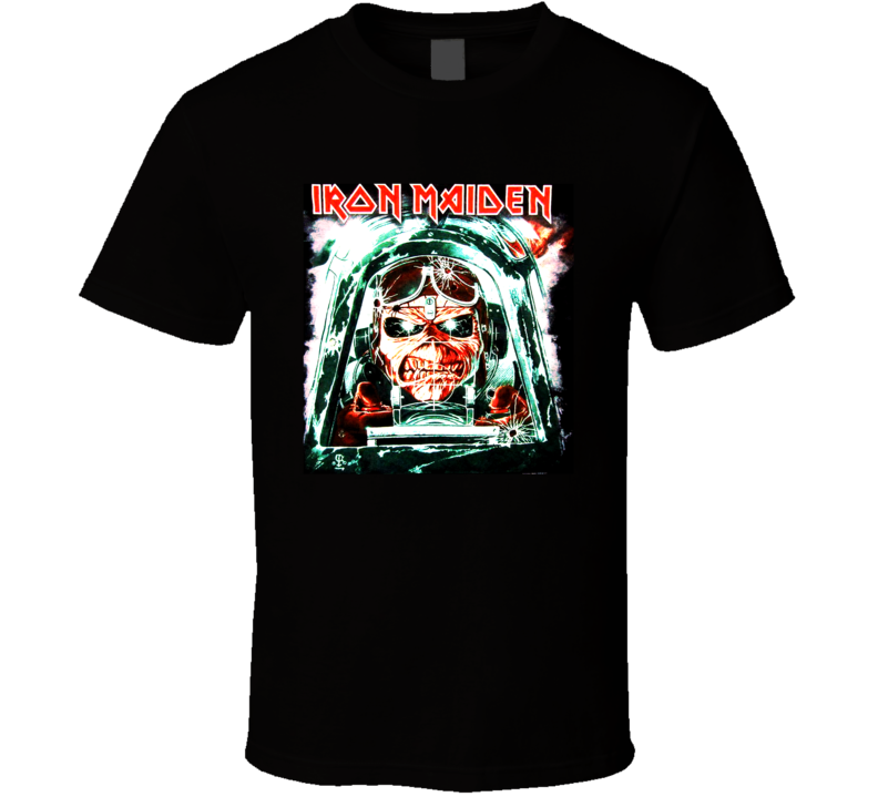 Iron Maiden Aces High Ed World Tour T Shirt Iron Maiden Aces High Ed World Tour T Shirt