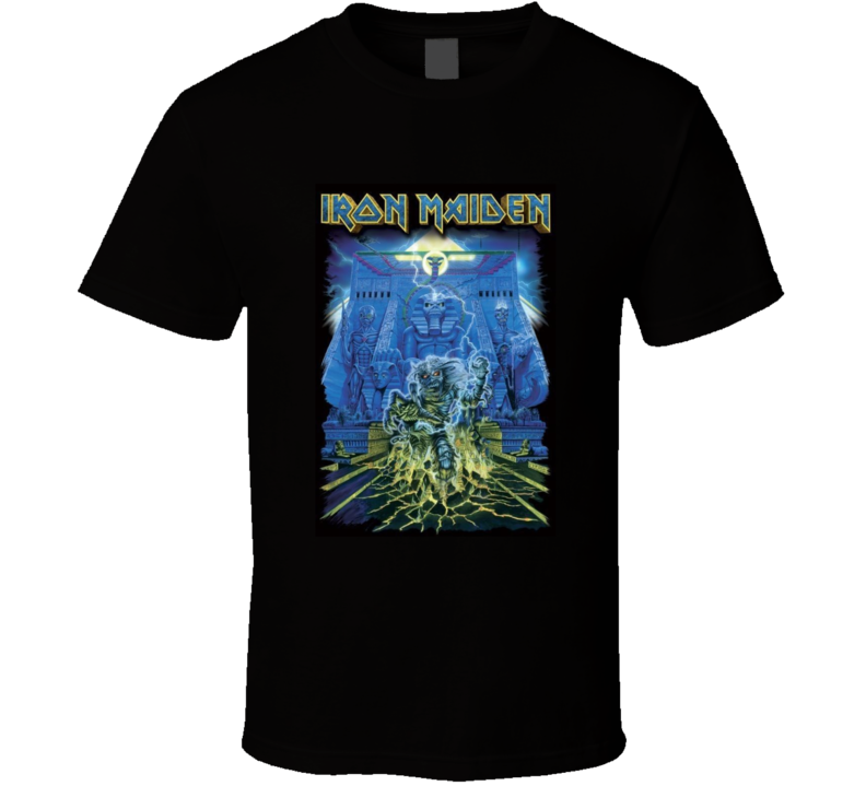 Iron Maiden Tomb Poster T Shirt Iron Maiden Tomb Poster T Shirt