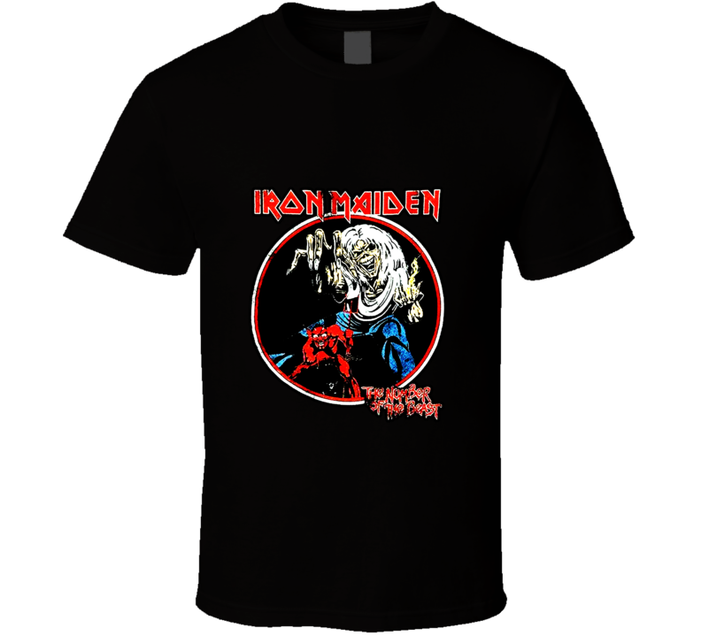 Iron Maiden The Number Of The Beast T Shirt Iron Maiden The Number Of The Beast T Shirt
