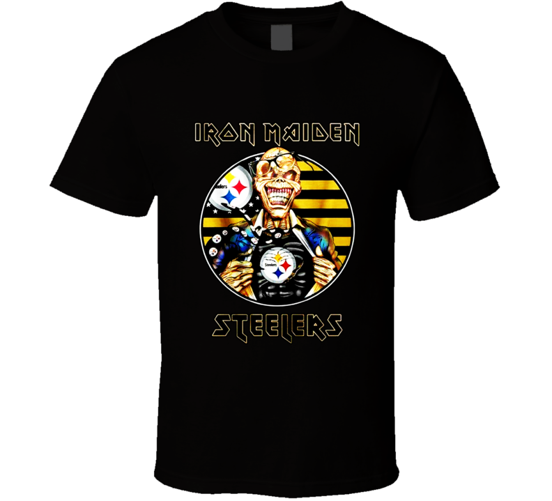 Iron Maiden Steelers Inside T Shirt Iron Maiden Steelers Inside T Shirt