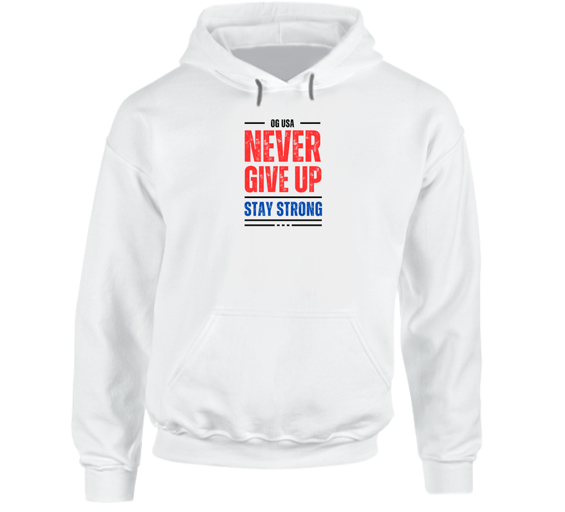 Stitch Mob - Never Give Up Hoodie Stitch Mob - Never Give Up Hoodie