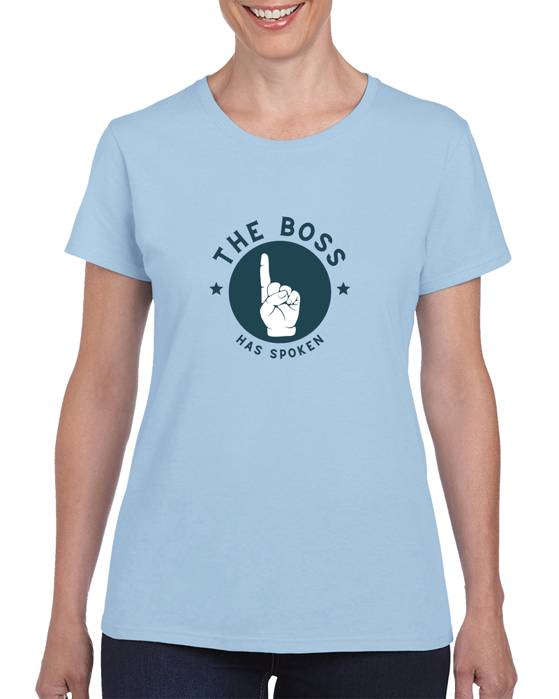 Stitch Mob - The Boss Ladies T Shirt Stitch Mob - The Boss Ladies T Shirt