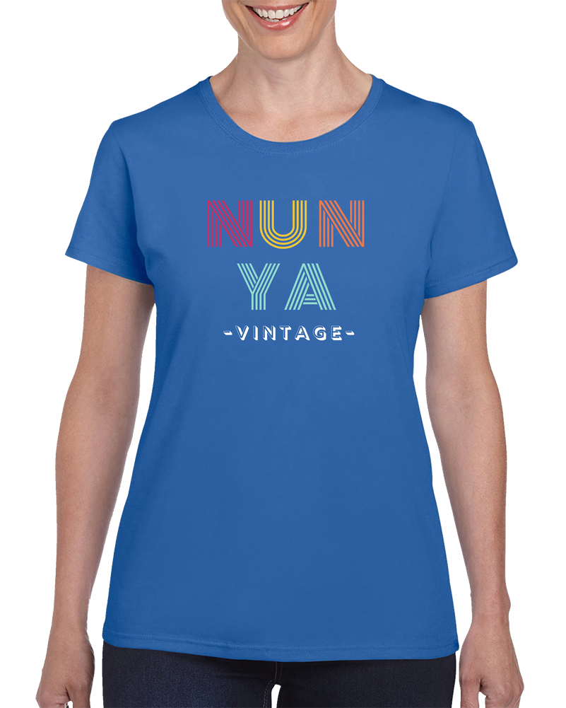 Stitch Mob - NUN YA Vintage Ladies T Shirt