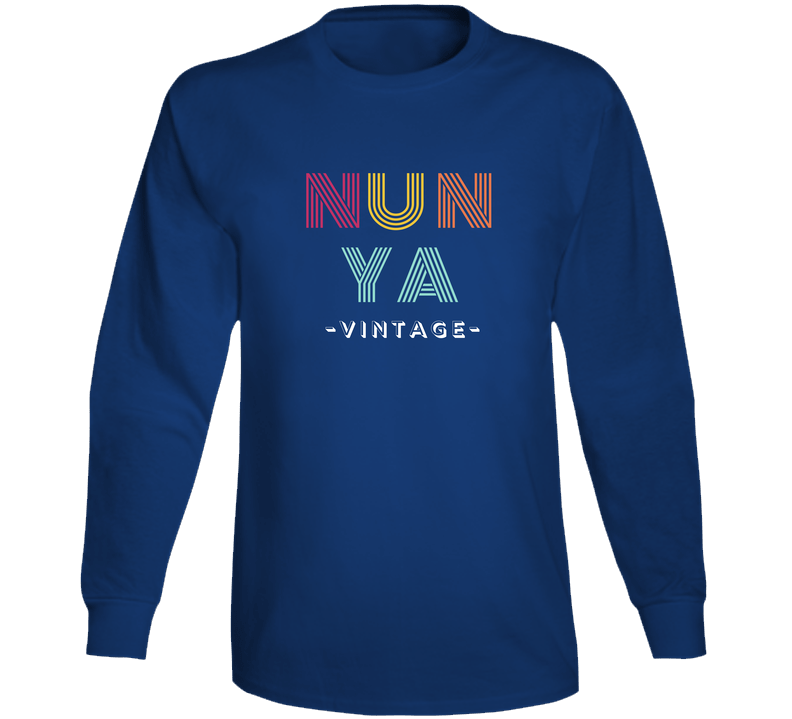 Stitch Mob - Nun Ya Vintage Long Sleeve T Shirt