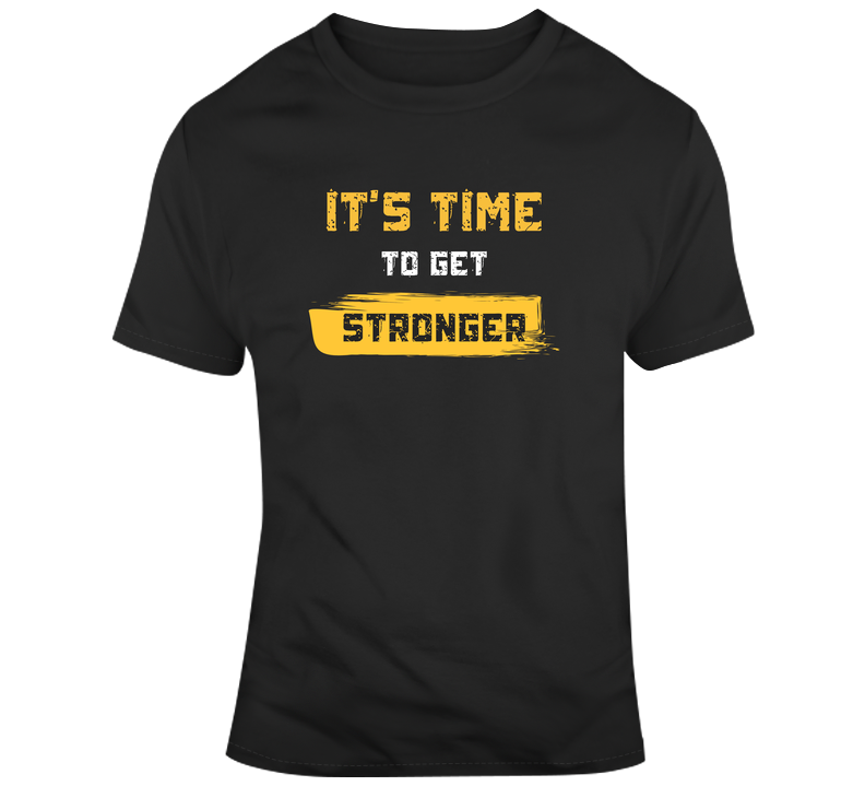 Stitch Mob - It's Time To Get Stronger - Mens Premium T Shirt