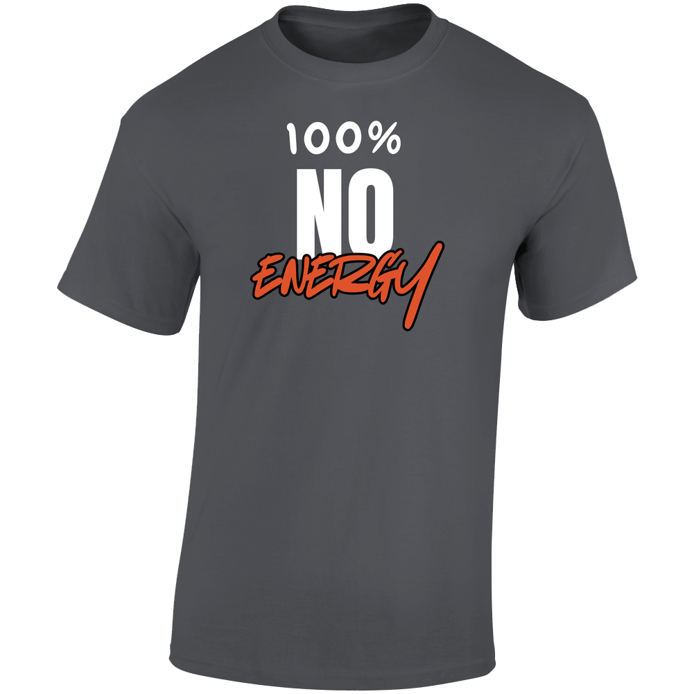 Stitch Mob - 100% No Energy - Men's Premium T-Shirt