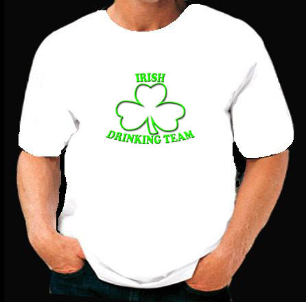 Irish Drinking Team funny T Shirt Irish Drinking Team funny T Shirt