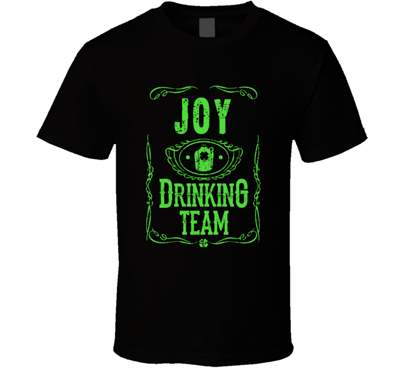 Joy Irish Drinking Team Whiskey Beer Custom Last Name St Patricks Day T Shirt