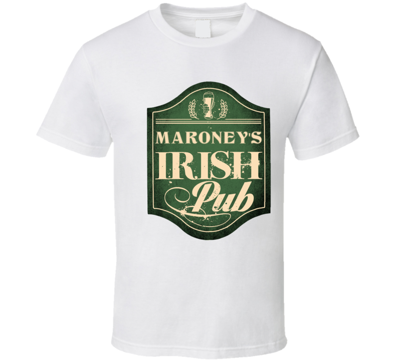 Maroney Irish Pub Last Name Custom Beer Drinking St Patricks Day Party T Shirt Maroney Irish Pub Last Name Custom Beer Drinking St Patricks Day Party T Shirt