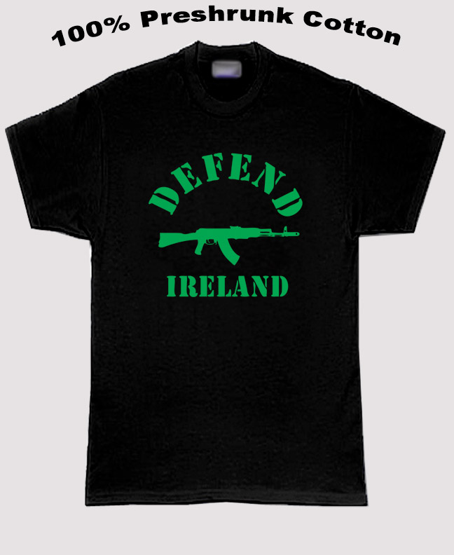 Defend Ireland Retro T Shirt Defend Ireland Retro T Shirt