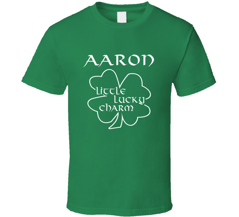 Aaron Little Lucky Charm Cute St Patricks Day T Shirt Aaron Little Lucky Charm Cute St Patricks Day T Shirt