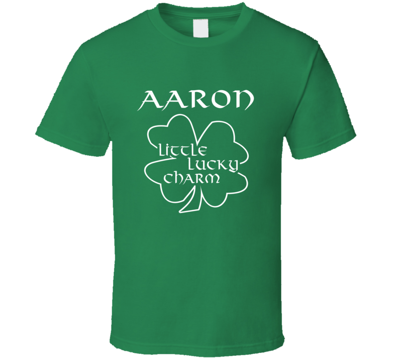 Aaron Little Lucky Charm Cute St Patricks Day T Shirt