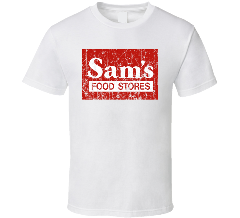 Sams Food Store Cool Convenience Store Worn Look T Shirt