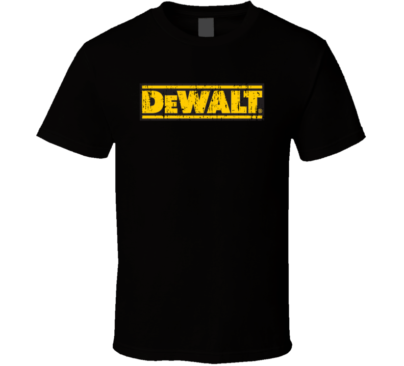 DeWalt Handy Man Power Tool Father's Day Dad Grampa Grunge T Shirt