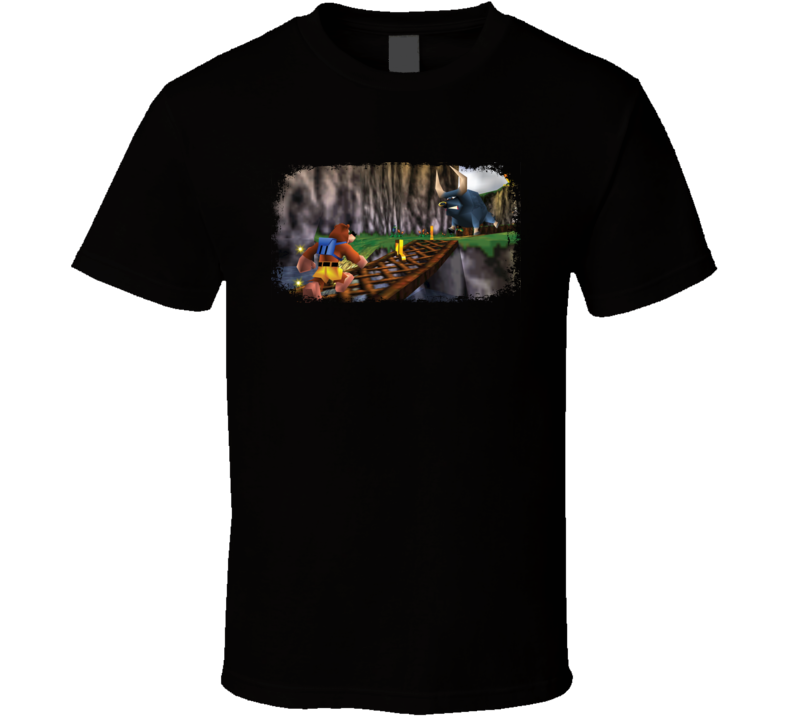 Banjo Kazooie Video Game Retro Throwback Geek Fun T shirt Banjo Kazooie Video Game Retro Throwback Geek Fun T shirt