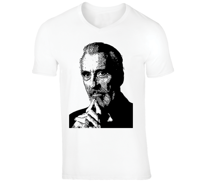 Christopher Lee Fan Favorite Popular Classic Movie Actor Cool T Shirt