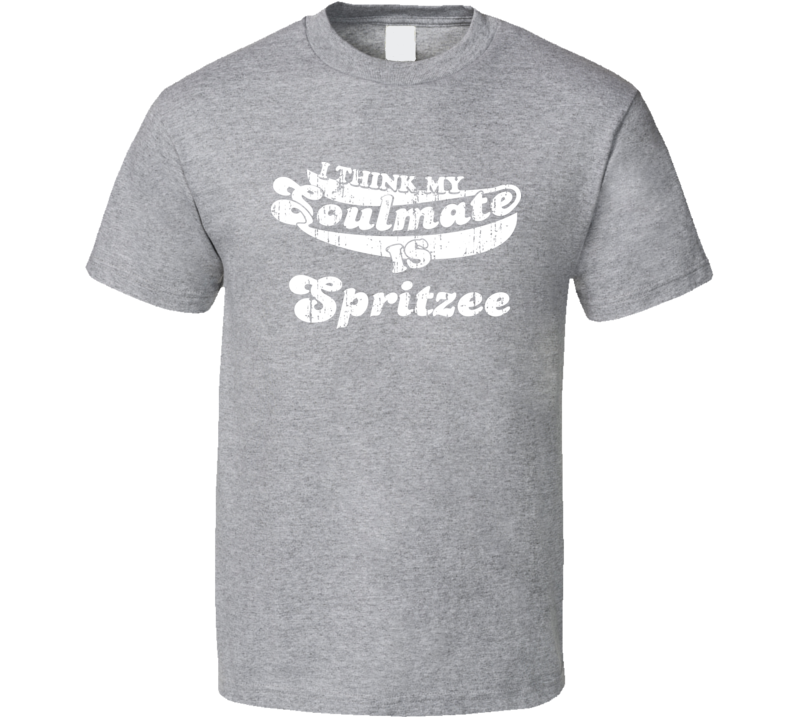 I Think My Soulmate Is Spritzee Best Pokemon Worn Look T Shirt