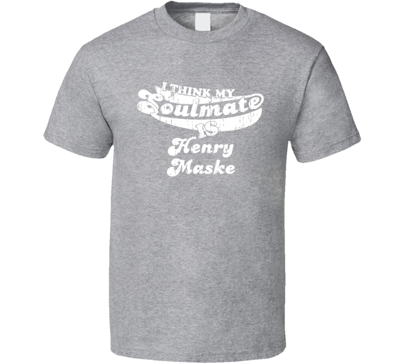 I Think My Soulmate Is Henry Maske Greatest Boxer Worn Look T Shirt