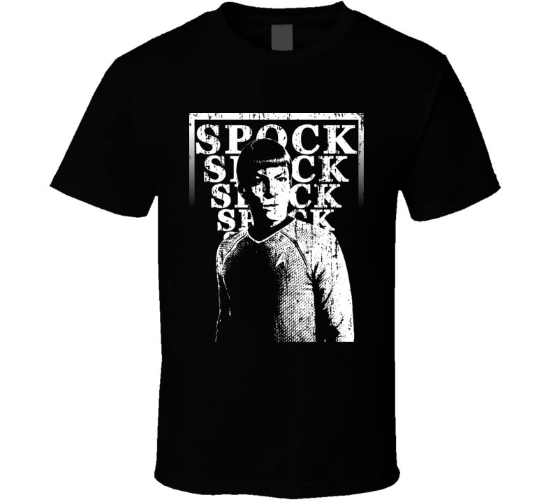 Spock Popular Movie Star Trek Characters Cool Retro T Shirt Spock Popular Movie Star Trek Characters Cool Retro T Shirt
