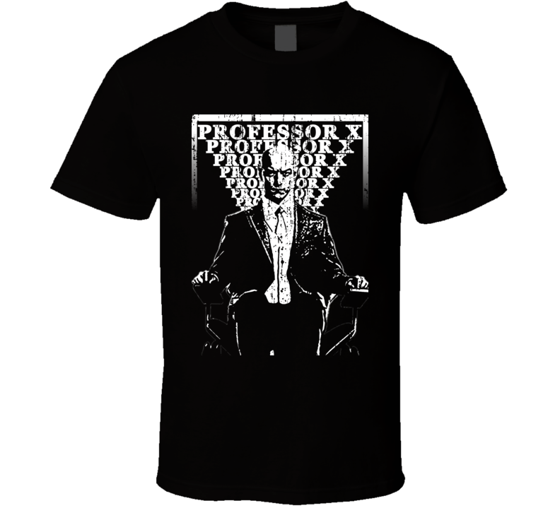 Professor X Popular X Men Movie Characters Cool Retro Faded Look T Shirt Professor X Popular X Men Movie Characters Cool Retro Faded Look T Shirt