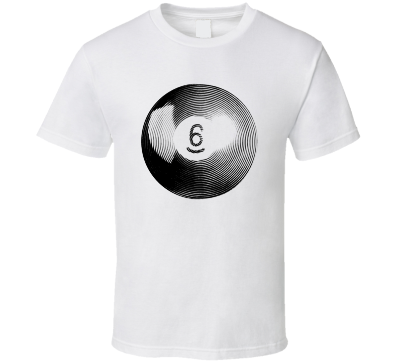 Pool Billiards Player Ball 6 Ripple Cool Gift T Shirt