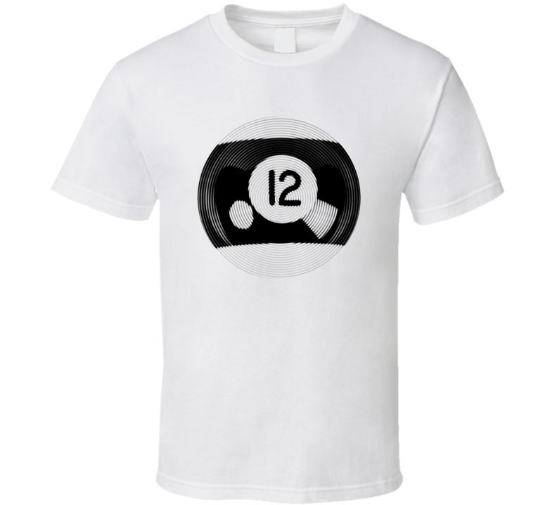 Pool Billiards Player Ball 12 Ripple Cool Gift T Shirt