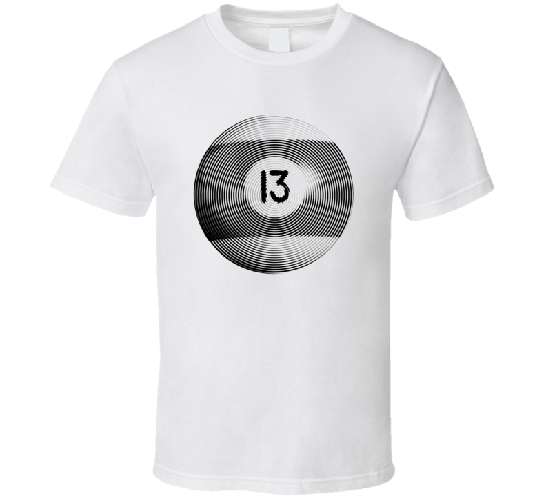 Pool Billiards Player Ball 13 Ripple Cool Gift T Shirt