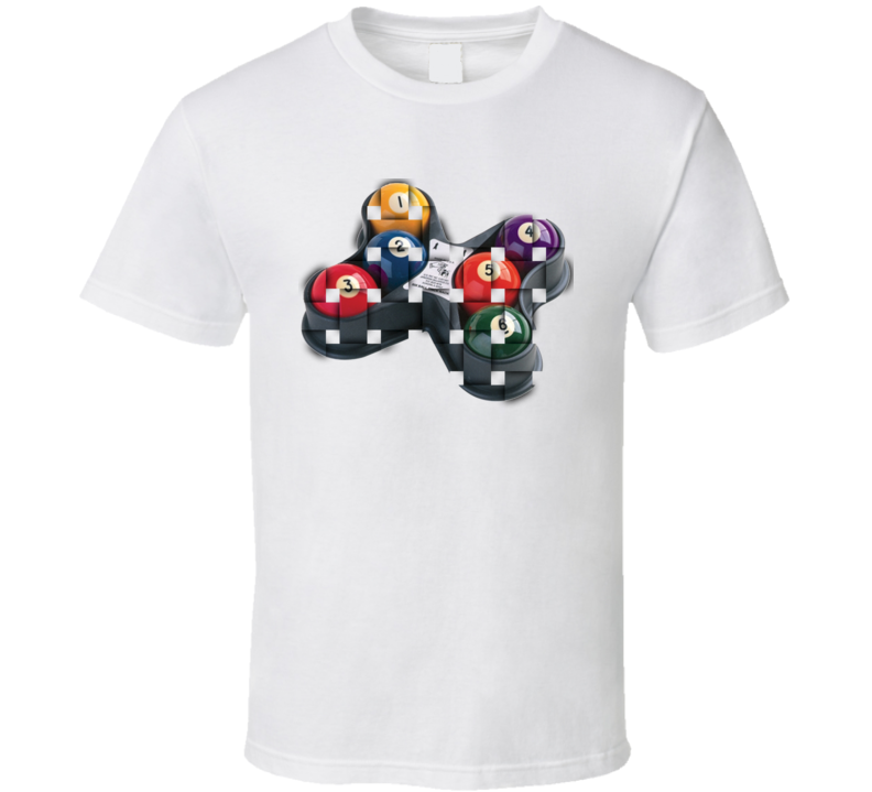 Pool Billiards Player Six Ball Trick Rack Weave Cool Gift T Shirt Pool Billiards Player Six Ball Trick Rack Weave Cool Gift T Shirt