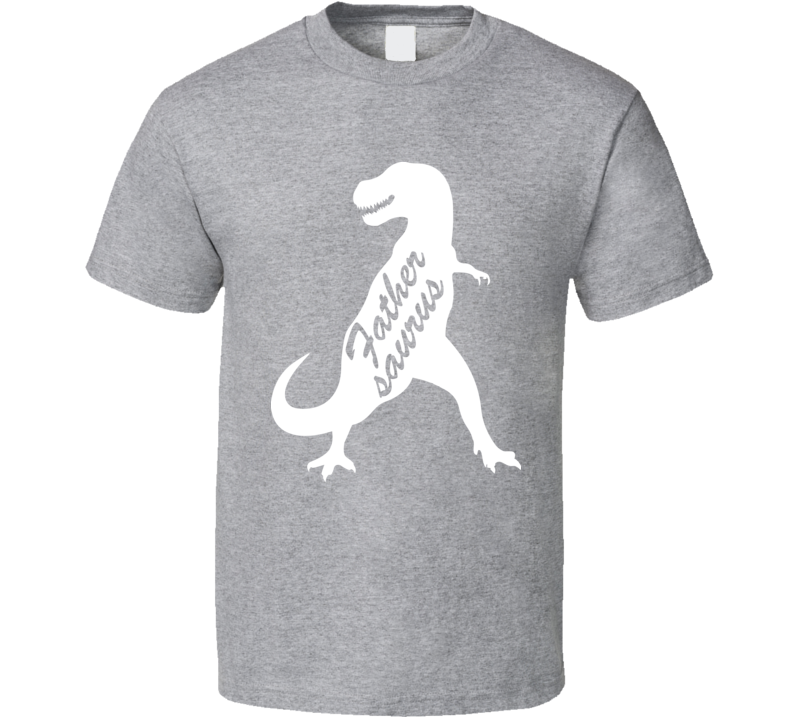 Fathersaurus Father Dinosaur Funny Dad Gift Essential T Shirt