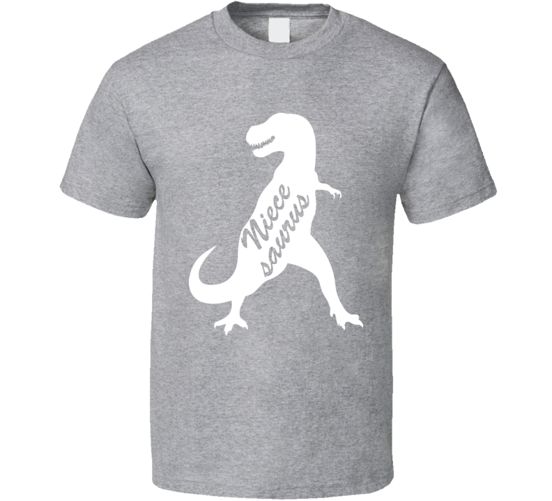 Niece Saurus Niece Dinosaur Funny Family Essential Gift T Shirt