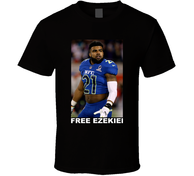 Free Ezekiel Elliot Dallas Football Fan T Shirt Free Ezekiel Elliot Dallas Football Fan T Shirt
