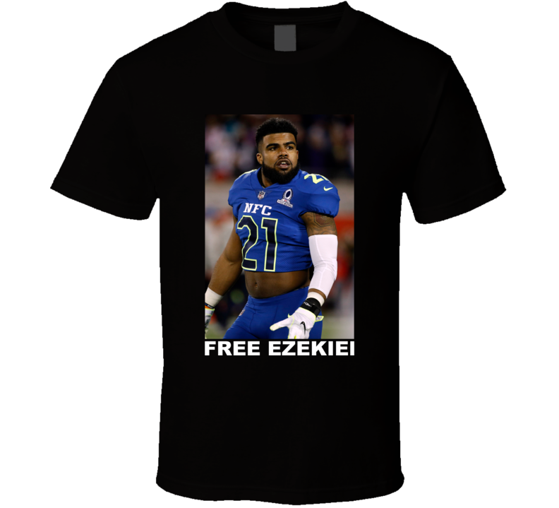 Free Ezekiel Elliot Dallas Football Fan T Shirt