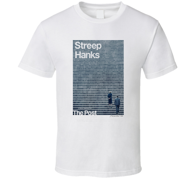 The Post Steven Spielberg Tom Hanks Movie Fan T Shirt