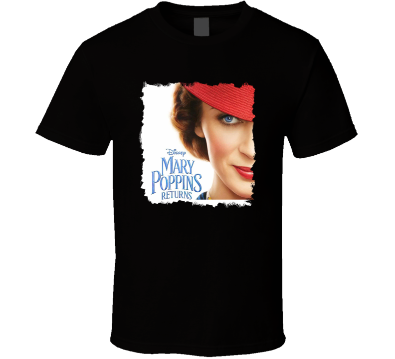 Mary Poppins Returns Movie Adventure Magical Fantasy Cool Gift T Shirt 