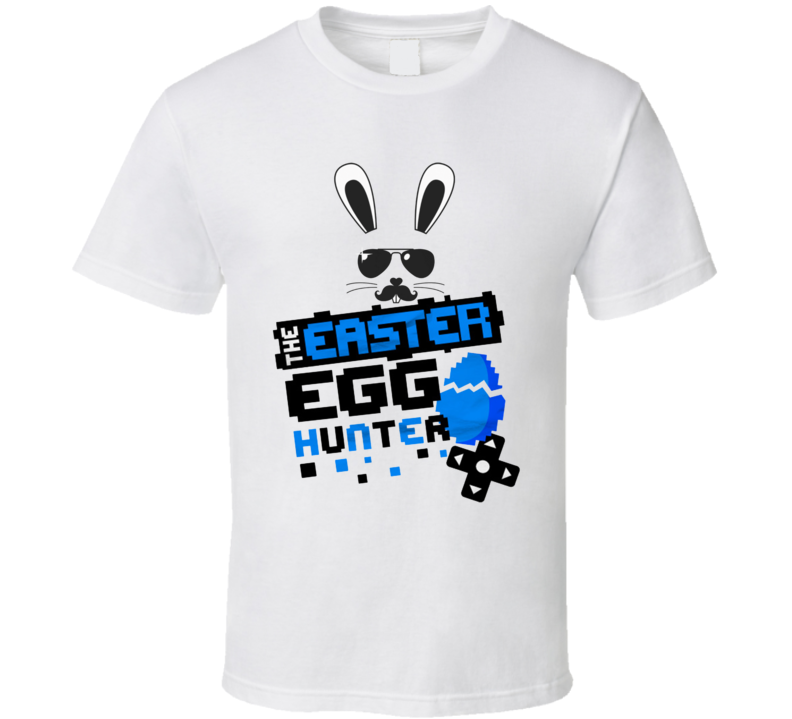 The Easter Egg Hunter Holiday Kids Funny Bunny Cool T Shirt 