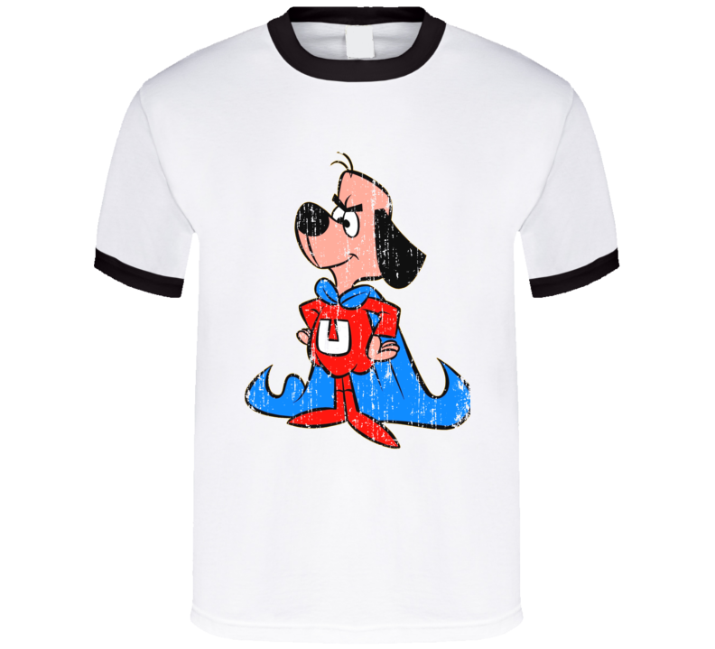 Sunshine T Shirts Underdog Animated TV Series Aged Look T Shirt Sunshine T Shirts Underdog Animated TV Series Aged Look T Shirt