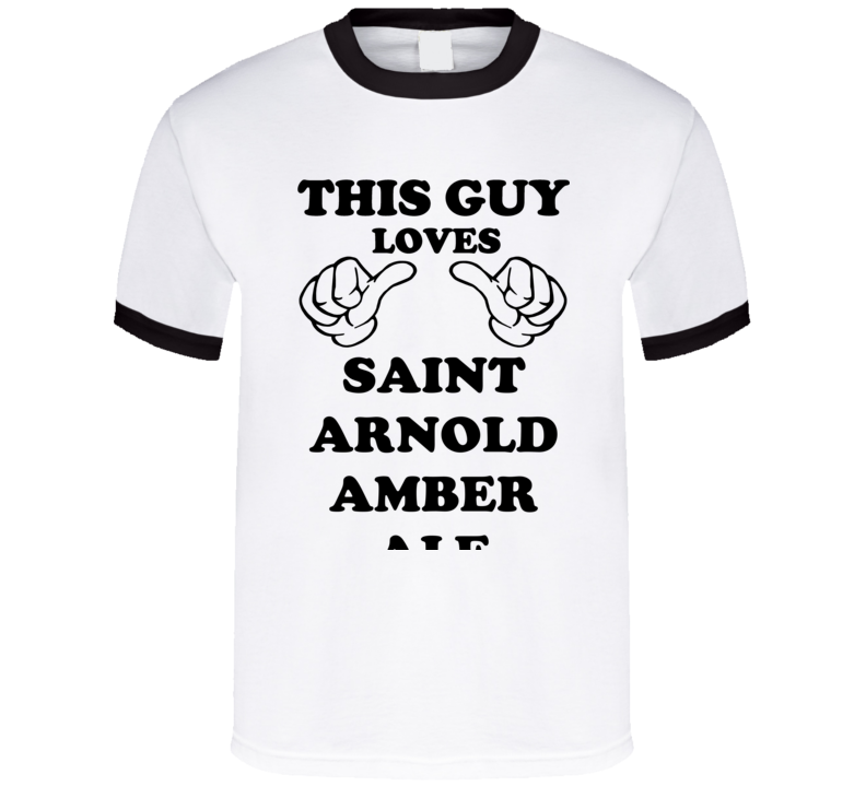 Saint Arnold Amber Ale Beer Funny T Shirt Saint Arnold Amber Ale Beer Funny T Shirt