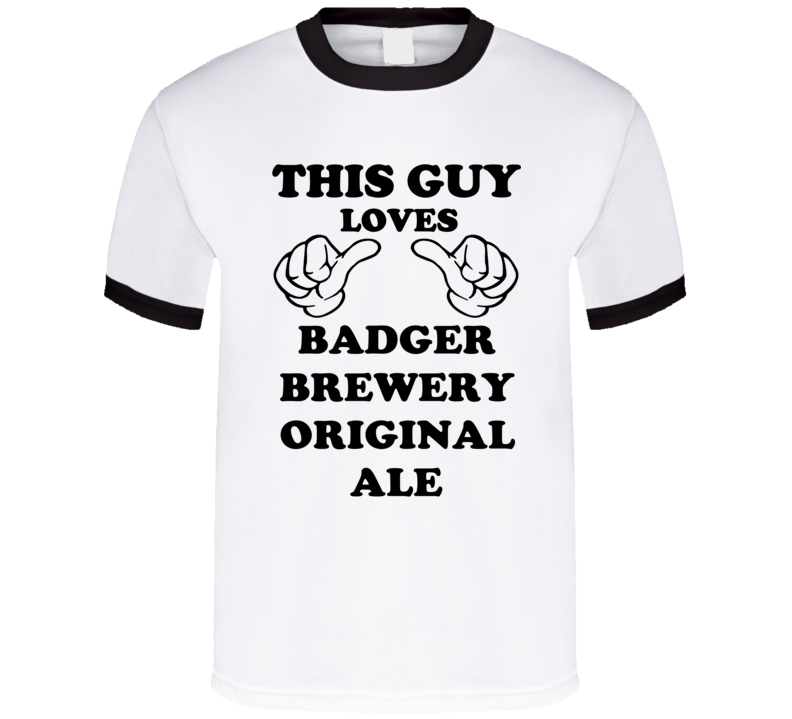 Badger Brewery Original Ale Beer Funny T Shirt