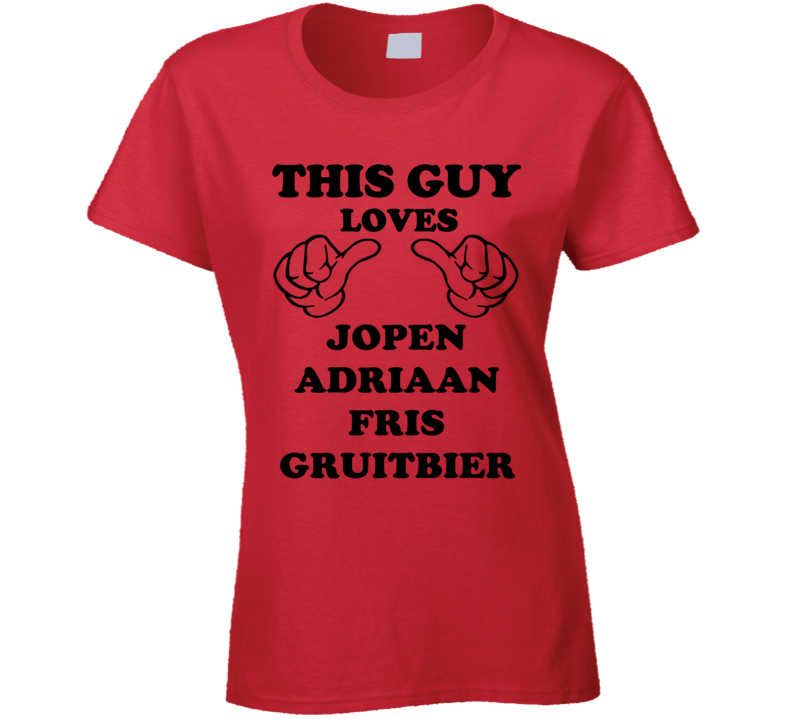 Jopen Adriaan Fris Gruitbier Beer Funny T Shirt