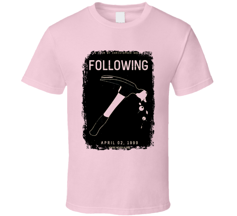 Following Comedy Film Poster Aged Look T Shirt